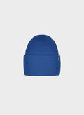 CAPPELLO IN MAGLIA HAVENO CON RISVOLTO UNISEX, 042V BLUE, thumb