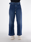 JEANS WIDE LEG DAKOTA, MINI DENIM, thumb