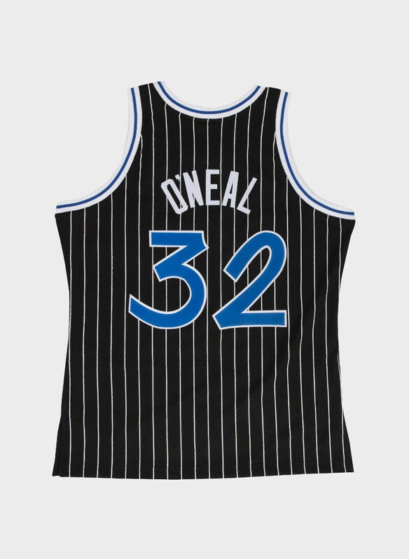 CANOTTA SWINGMAN JERSEY ORLANDO MAGIC ALTERNATE 1994-95 SHAQUILLE O'NEAL, BLACK, medium