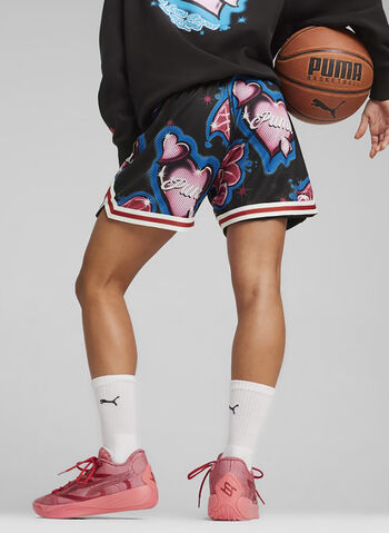 SHORTS GAME LOVE, 01 BLK, small