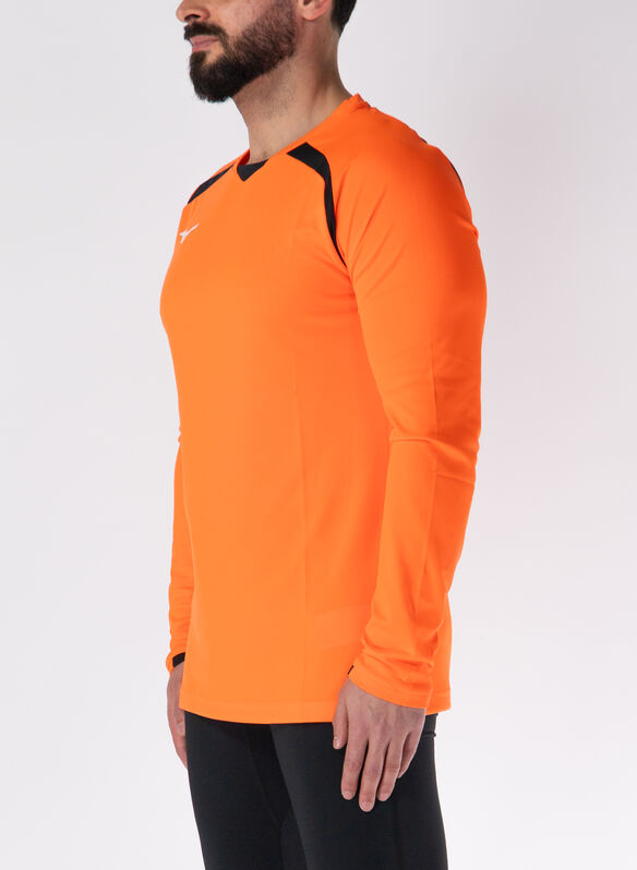 MAGLIA MANICHE LUNGHE, 85 ORANGEFLUO, medium