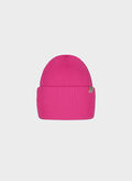 CAPPELLO IN MAGLIA HAVENO CON RISVOLTO UNISEX, 0030 PINK, thumb