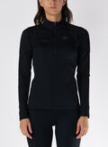 MAGLIA HALF ZIP THERMIC 4, 90 BLK, thumb