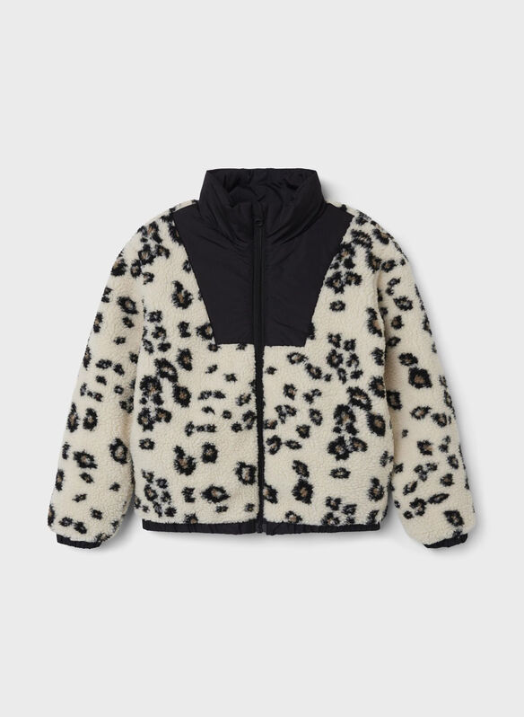 GIACCA ANIMALIER BAMBINA, RAINY DAY PANNA, medium