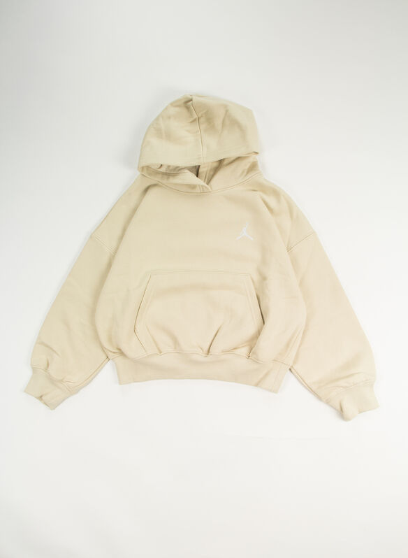 FELPA HOODIE JORDAN  BROKLYN ESSENTIAL RAGAZZA, XAE BEIGE, medium