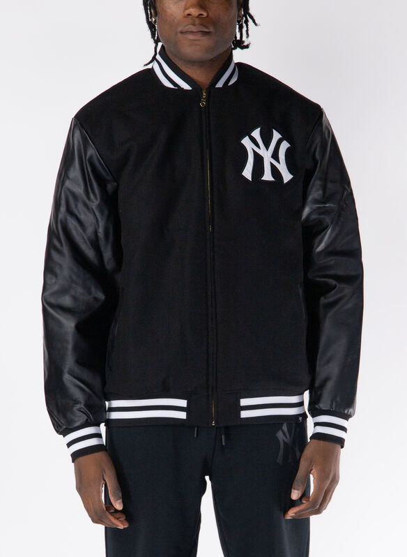 GIACCA FULL ZIP  NEW YORK YANKEES, BLACK, medium