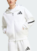 GIACCA ZNE FULL ZIP, WHT, thumb