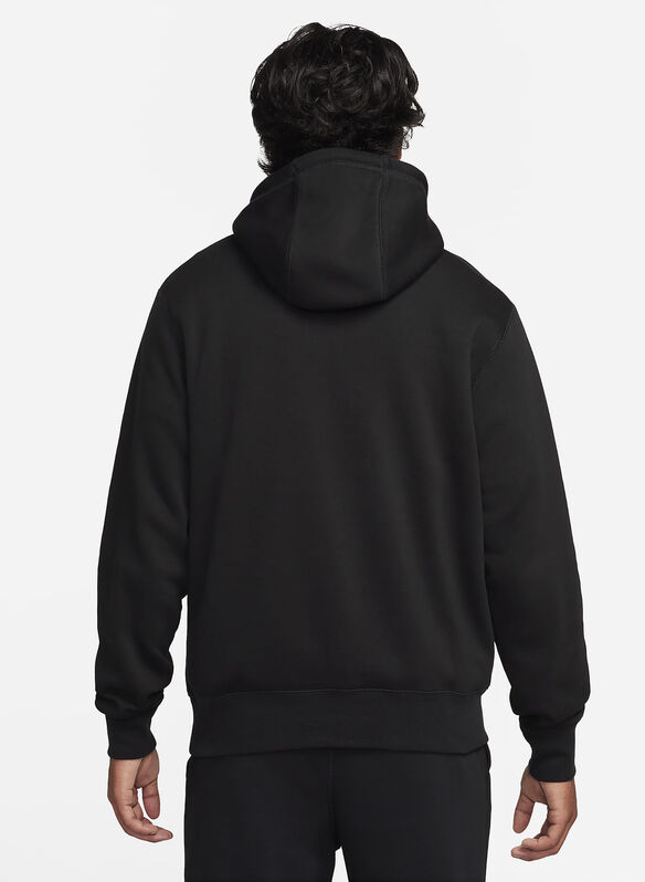 FELPA HOODIE NIKE CLUB, 010 BLK, medium