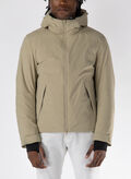 GIUBBOTTO FULL ZIP CON CAPPUCCIO, 140 SAFARI, thumb