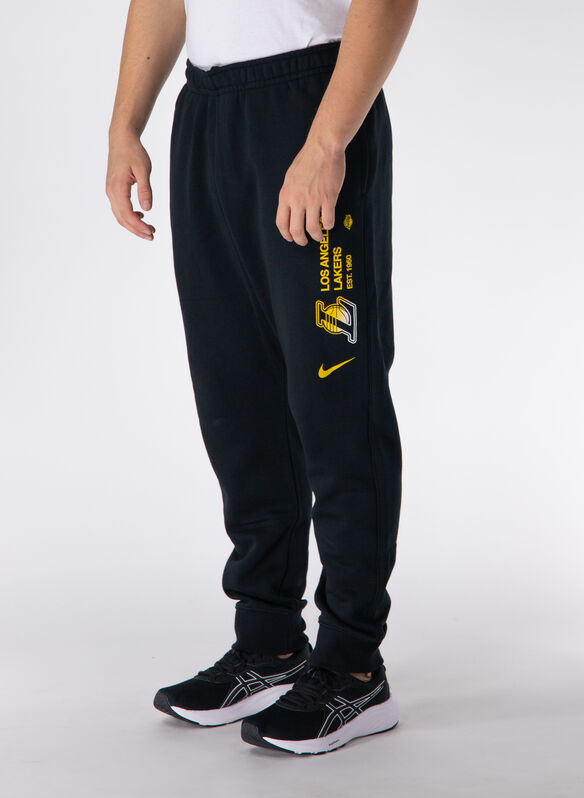 PANTALONE LOS ANGELES LAKERS CLUB COURTSIDE, 010 BLK, medium