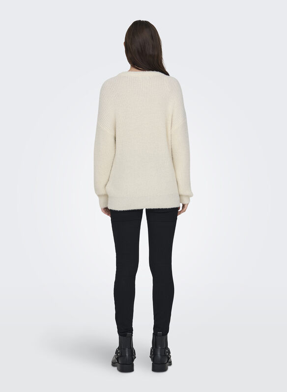 MAGLIONE CLARISSE CON PAJETTE, BIRCH, medium