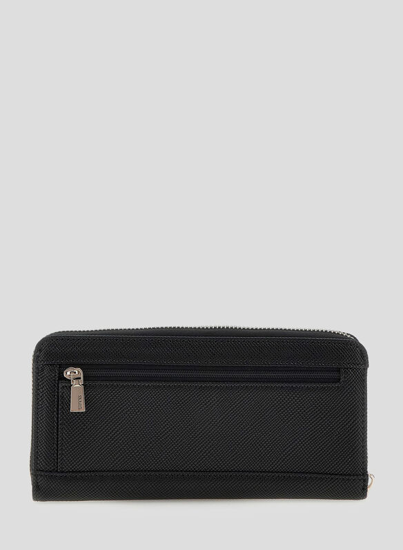 PORTAFOGLIO LAUREL SAFFIANO, BLA BLK, medium