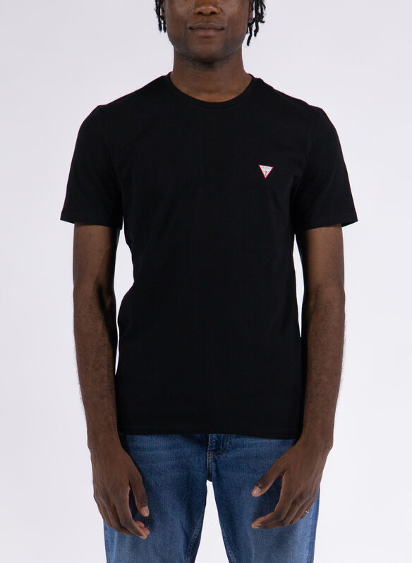 T-SHIRT MICRO LOGO, JBLK BLK, medium