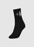 CALZA RIB LOGO, 001 BLK, thumb