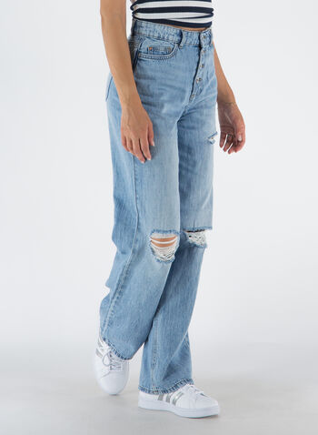 JEANS MOLLY PALAZZO ROTTURE, , small