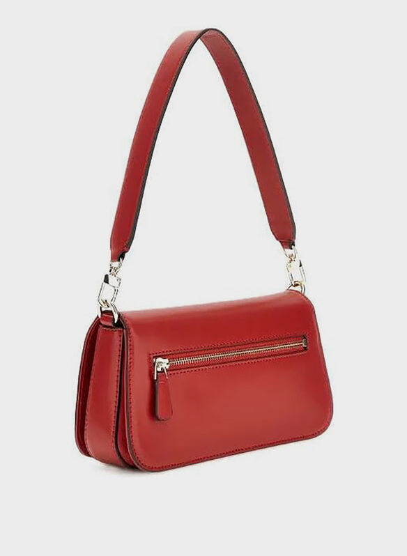 BORSA MINI A SPALLA ECO MIETTA, RED, medium