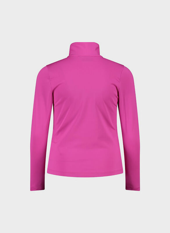 MAGLIA SECOND LAYER IN SOFTECH RAGAZZA, B818 FUXIA, medium