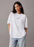 T-SHIRT BOYFRIEND MONOGRAMMA, YAF WHT, thumb