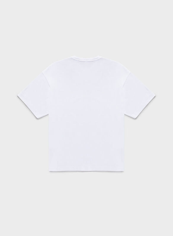 T-SHIRT MICRO PATCH, A00010 WHT, medium