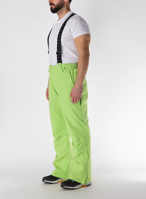 PANTALONE SCI 8CENTO 864, A1X GREEN GLOWINGBLK, medium