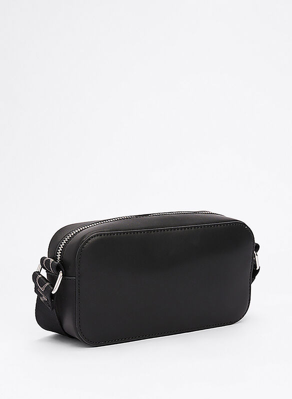 BORSA CAMERA CON LOGO ESSENTIAL, BDS BLK, medium