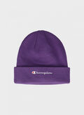 CAPPELLO IN MAGLIA CON RISVOLTO, VS025 PURPLE, thumb