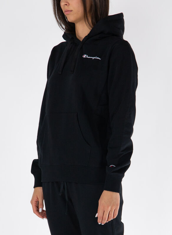 FELPA HOODIE SCRIPT SHOP, KK001 BLK, medium