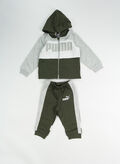 TUTA FULL ZIP COLORBLOCK  INFANT, 70 DARK OLIVE, thumb