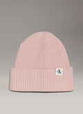 CAPPELLO MAGLIA MONOGRAM RIB JUNIOR UNISEX, TER PINK, thumb