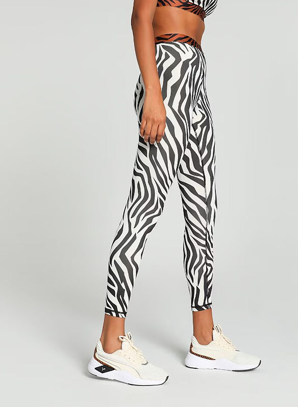 LEGGINGS 7/8 ANIMAL REMIX, 87 BLKWHT, medium