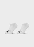 CALZA 2PAIA CK MONOGRAM, 002 WHT, thumb