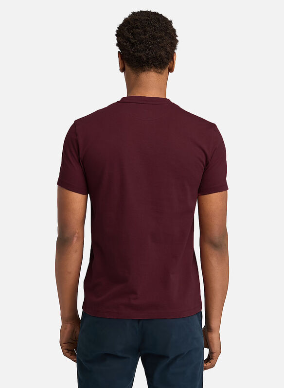 T-SHIRT DUNSTAN RIVER, 600 BORDEAUX, medium