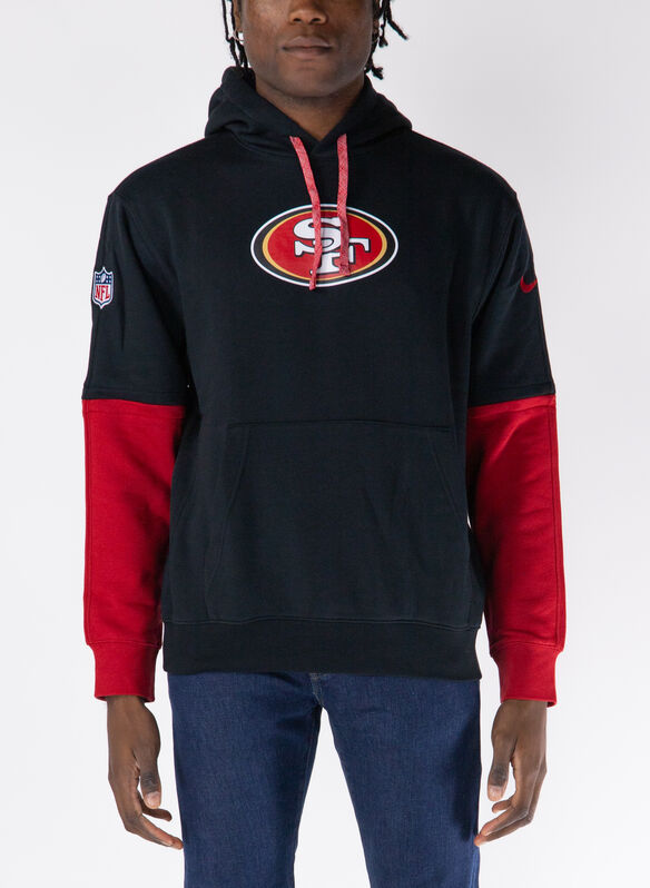 FELPA HOODIE SAN FRANCISCO, BLKRED, medium