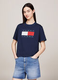 T-SHIRT CON BANDIERA, C1G NVY, thumb