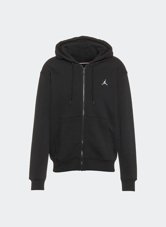 FELPA FULL ZIP JORDAN BROOKLYN FLEECE, 010 BLK, medium