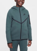 FELPA FULL ZIP TECH FLEECE RAGAZZO, 338 VINTAGE GREEN, thumb