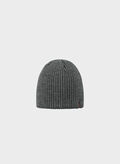 CAPPELLO IN MAGLIA WILBERT, 0019 DARK HEATHER, thumb