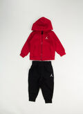 TUTA FULL ZIP JORDAN JUMPMAN BAMBINO, 023 BLKRED, thumb