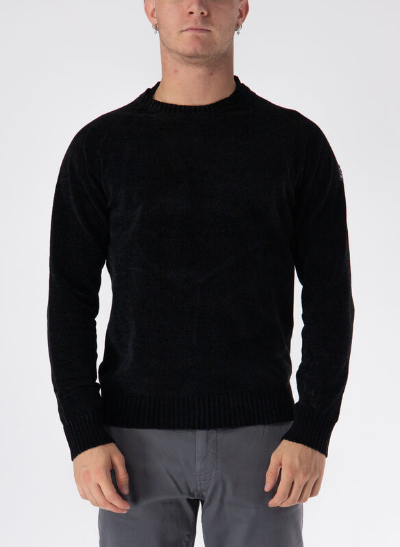 MAGLIONE CARLOS IN CINIGLIA, BLACK, medium