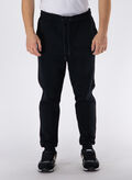 PANTALONE JOGGER CON COULISSE, BLACK, thumb