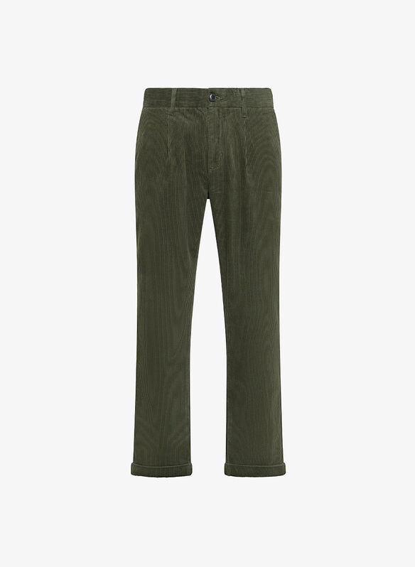 PANTALONE CARGO IN VELLUTO, 37 BOSCO, medium