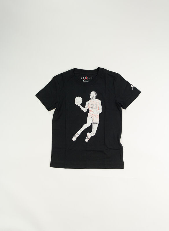 T-SHIRT JORDAN DOTS, 023 BLK, medium