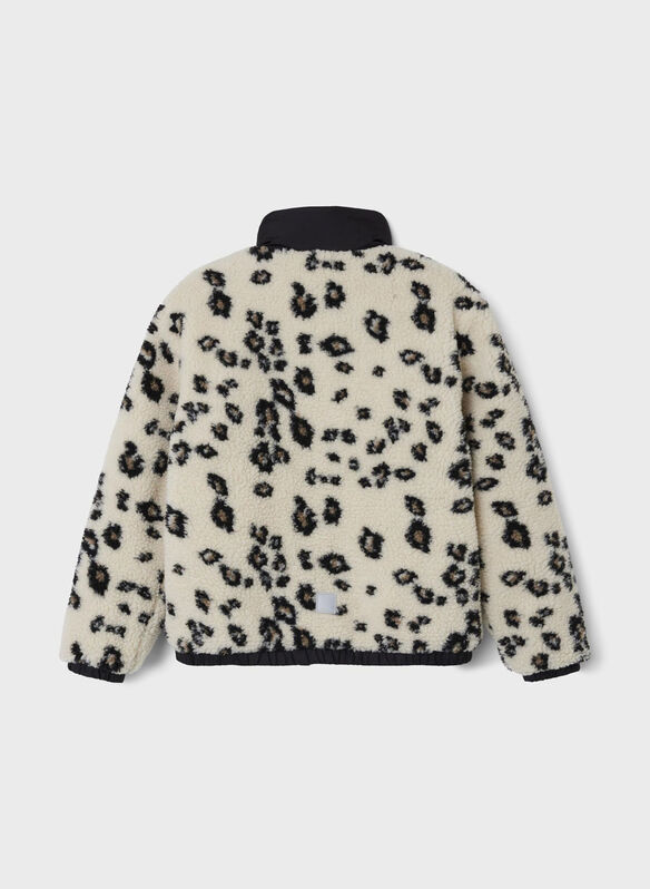 GIACCA ANIMALIER BAMBINA, RAINY DAY PANNA, medium