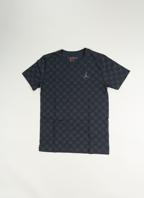 T-SHIRT JORDAN MONOGRAM RAGAZZO, 023 BLK, medium