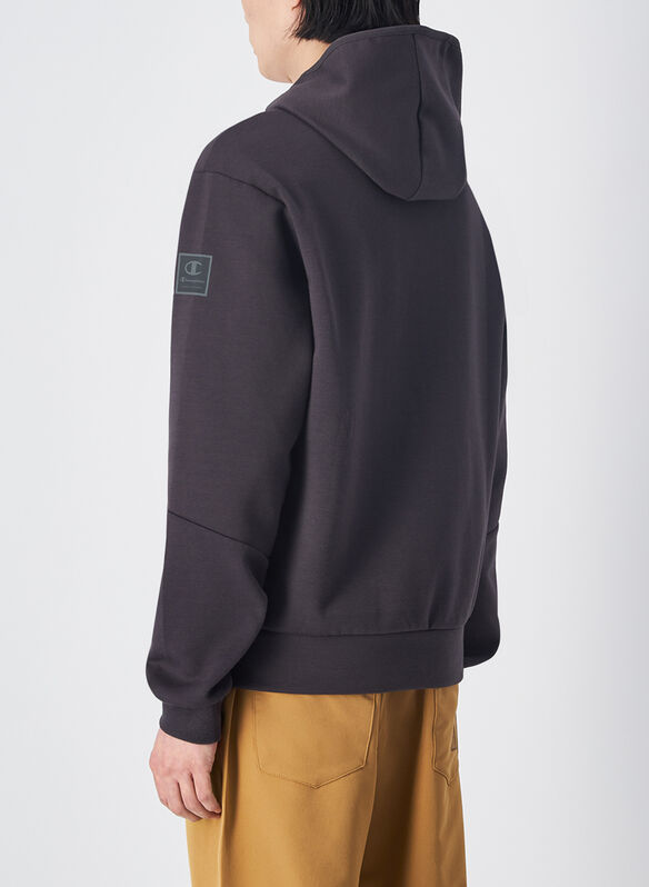 FELPA HOODIE INTERLOCK, ES503 ANTRACITE, medium