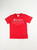 T-SHIRT GRAPHIC SHOP RAGAZZO, RS011 RED, thumb