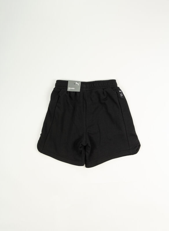 SHORTS BOOSTER RAGAZZO, 01 BLK, medium