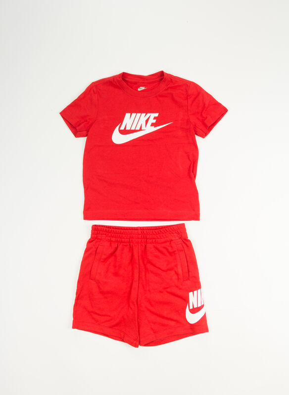 COMPLETINO T-SHIRT + SHORT CLUB TEE BIMBO, U10 RED, medium