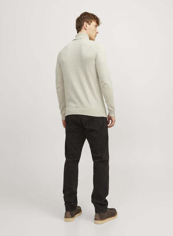 MAGLIONE DOLCEVITA EMIL, OATMEAL PANNA, medium