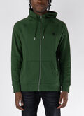 FELPA FULL ZIP MICRO LOGO, EIN FOREST, thumb